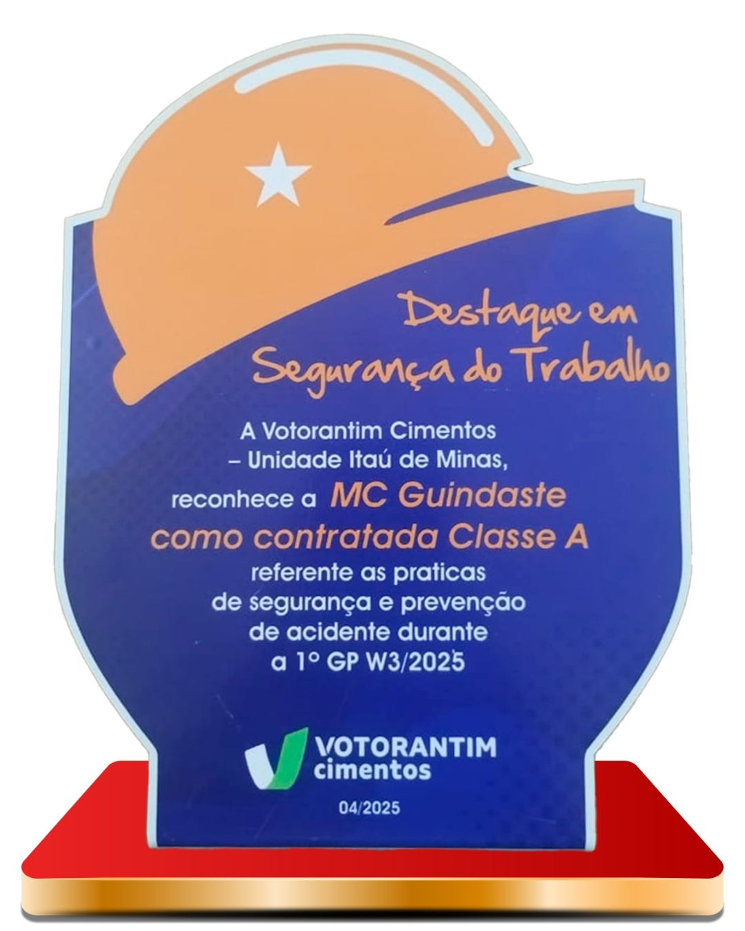 Destaque em segurança do Trabalho